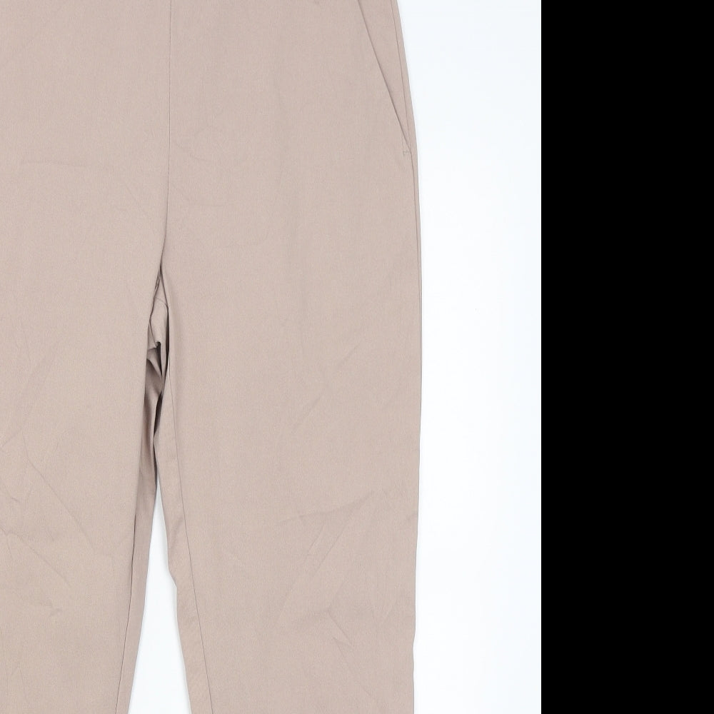 Womens UK Size 12 Preview Regular Fit Jegging Beige Trousers