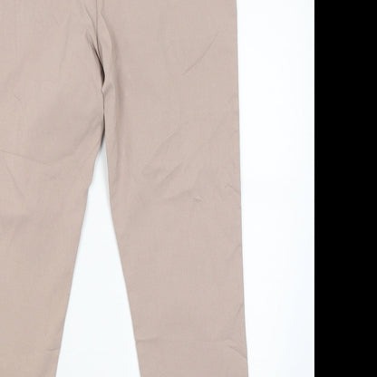 Womens UK Size 12 Preview Regular Fit Jegging Beige Trousers