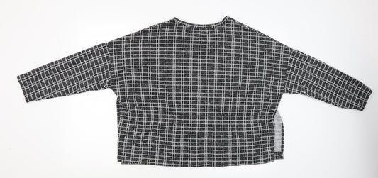 Womens UK Size M Zara Black Pullover Jumper