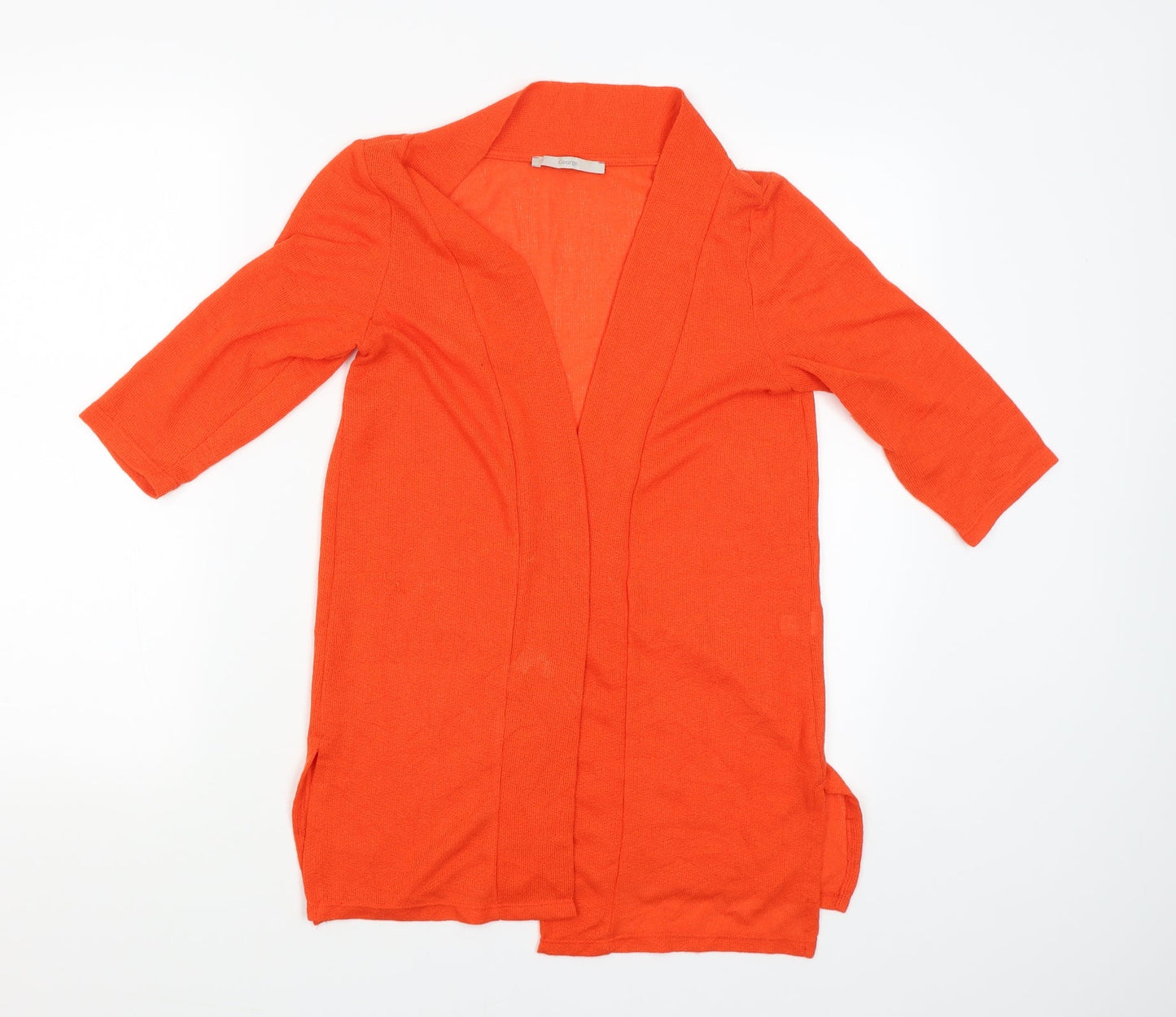 George Womens Orange   Basic Blouse Size 10