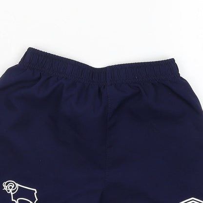 Umbro Boys Blue   Jogger Trousers Size 18-24 Months  - Derby County Shorts