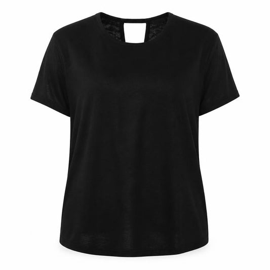 Womens UK Size 12 Very Black Basic Blouse