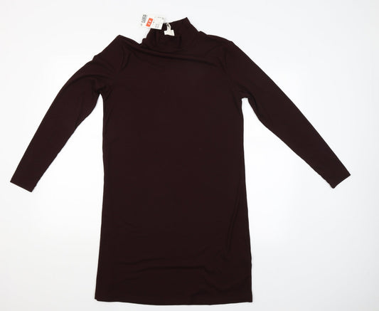 Womens UK Size M H&M Red Pullover Jumper