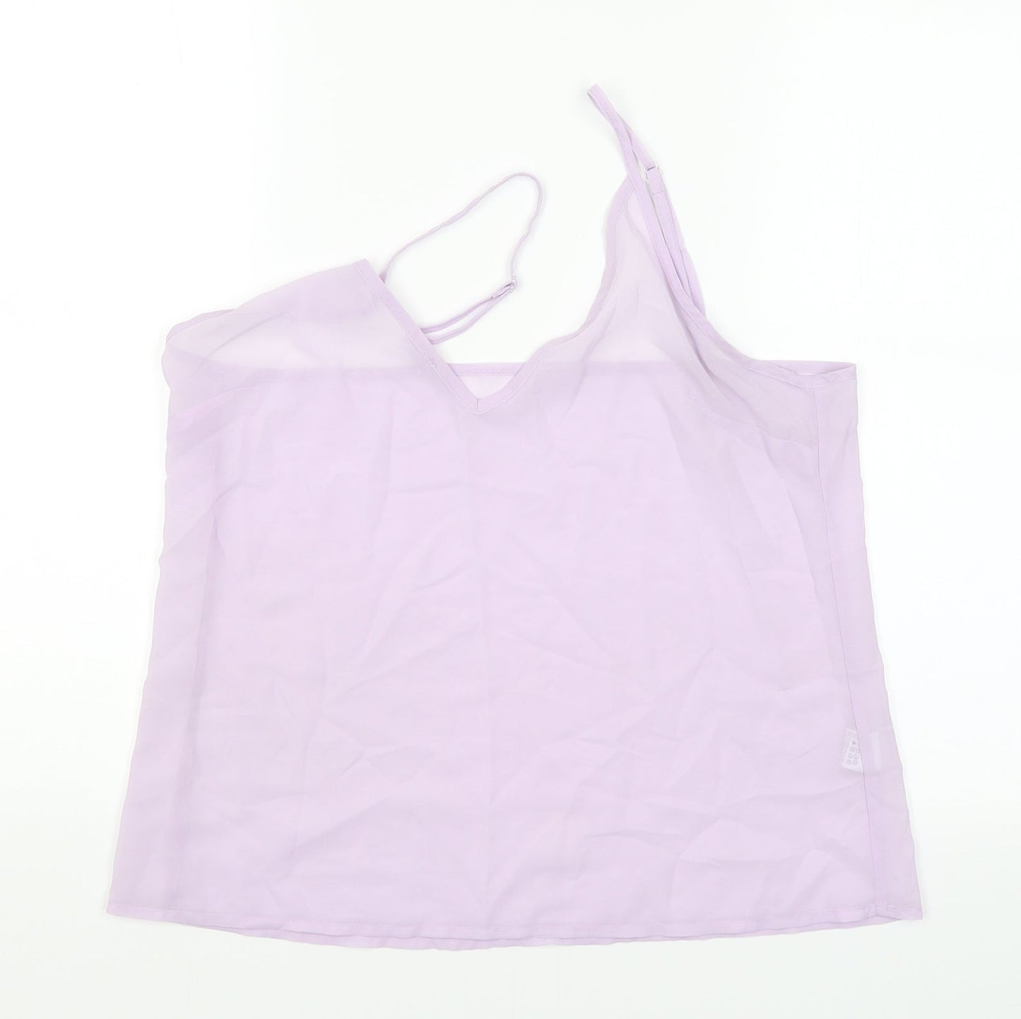 Womens UK Size 12 River Island Purple Camisole Blouse