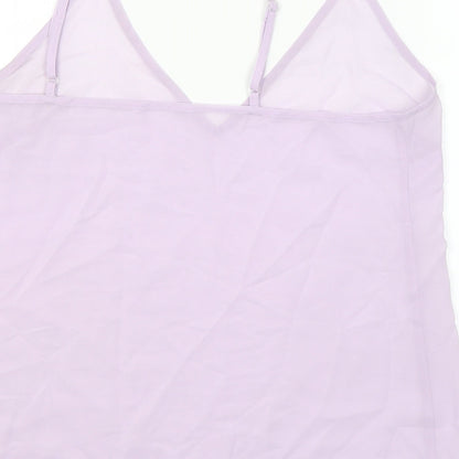 Womens UK Size 12 River Island Purple Camisole Blouse