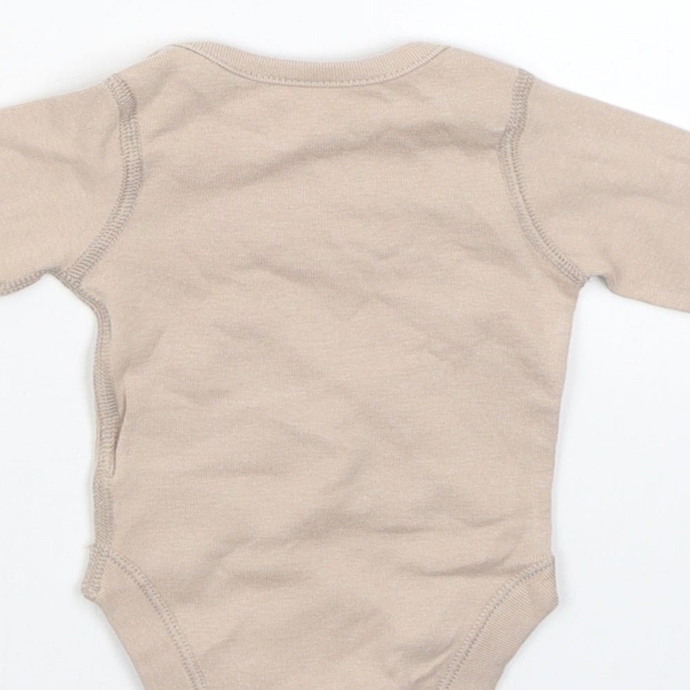 M&S Baby Beige   Babygrow One-Piece Size Newborn