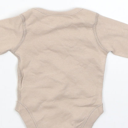 M&S Baby Beige   Babygrow One-Piece Size Newborn