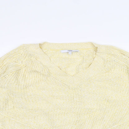 Womens UK Size M NEXT Yellow Pullover Jumper