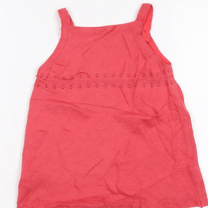 TU Baby Pink   Basic T-Shirt Size 12-18 Months