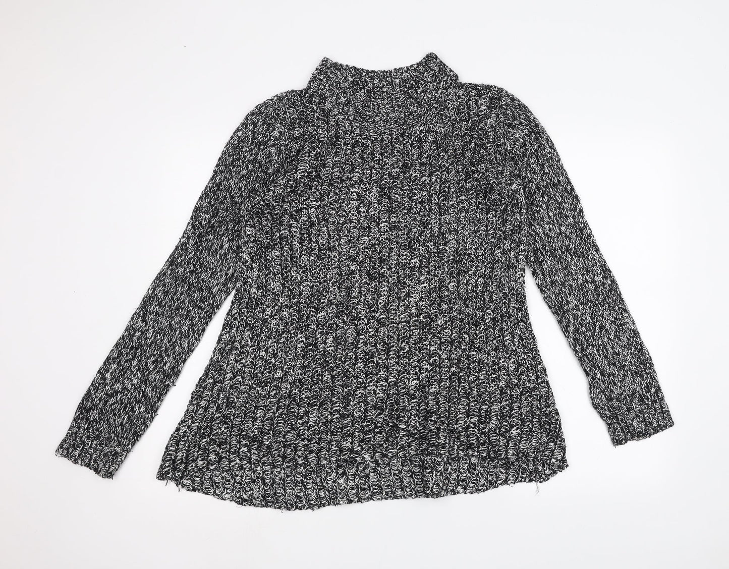 Womens UK Size S H&M Black Pullover Jumper