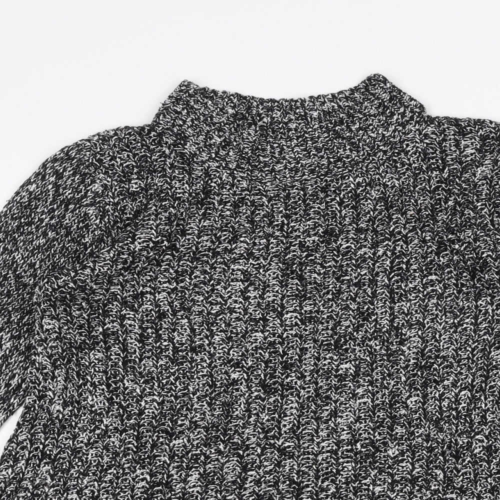 Womens UK Size S H&M Black Pullover Jumper