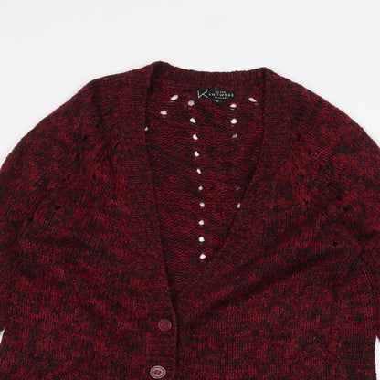 Womens UK Size 10 New Look Red Jacket
