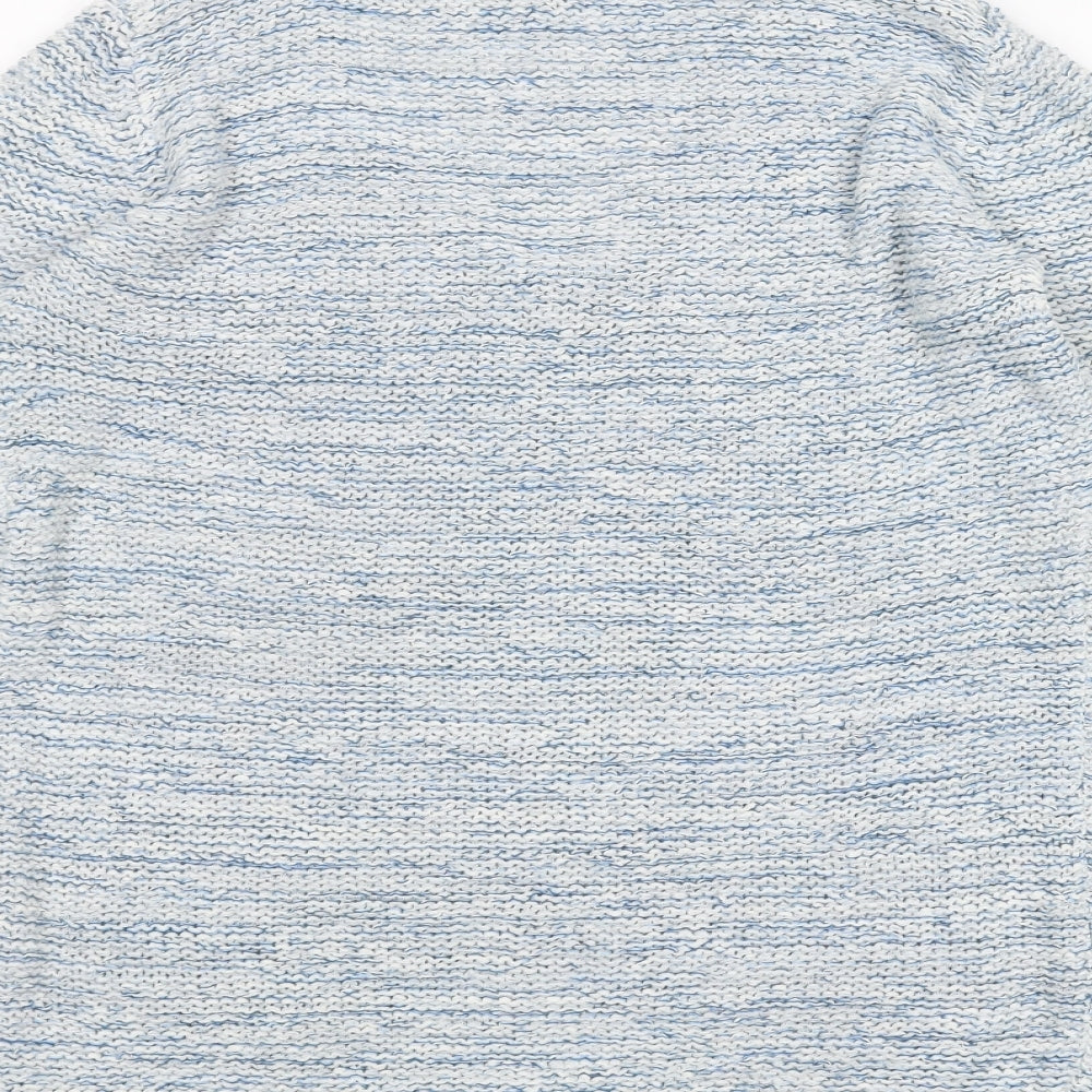 Womens UK Size 10 Caroll Blue Pullover Jumper