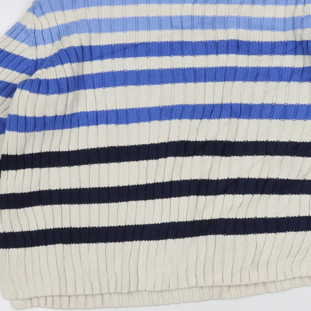 Womens UK Size 12 Marks and Spencer White Pullover Jumper
