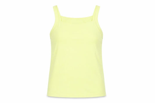 Bonmarché Womens Yellow Basic Tank Size M