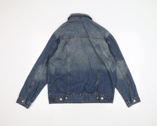 Missguided Womens Black  Denim Jacket  Size S