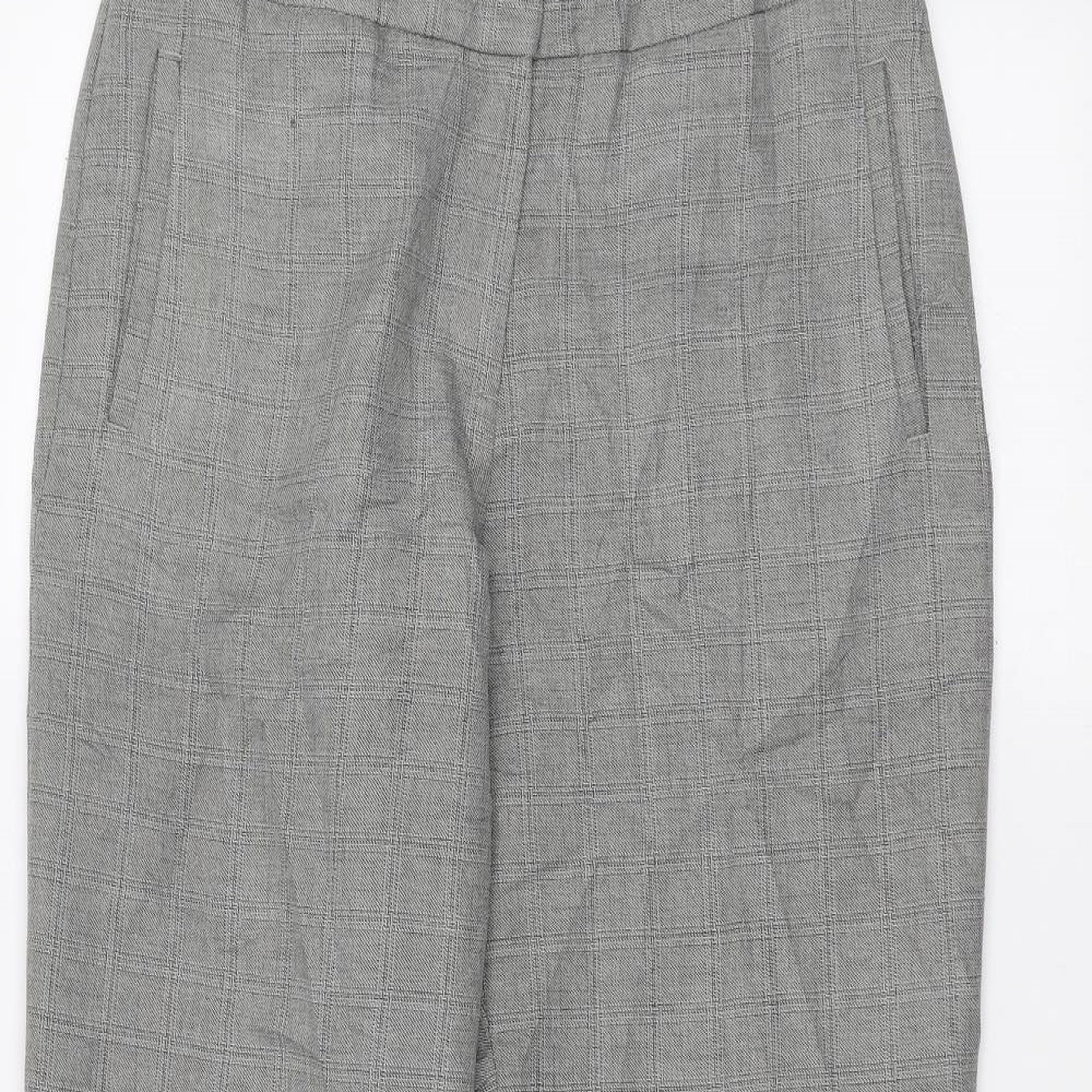Womens UK Size 12 Marks and Spencer Regular Fit  Grey Trousers