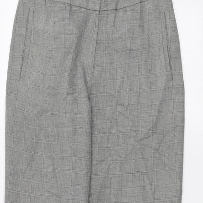 Womens UK Size 12 Marks and Spencer Regular Fit  Grey Trousers