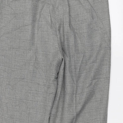 Womens UK Size 12 Marks and Spencer Regular Fit  Grey Trousers