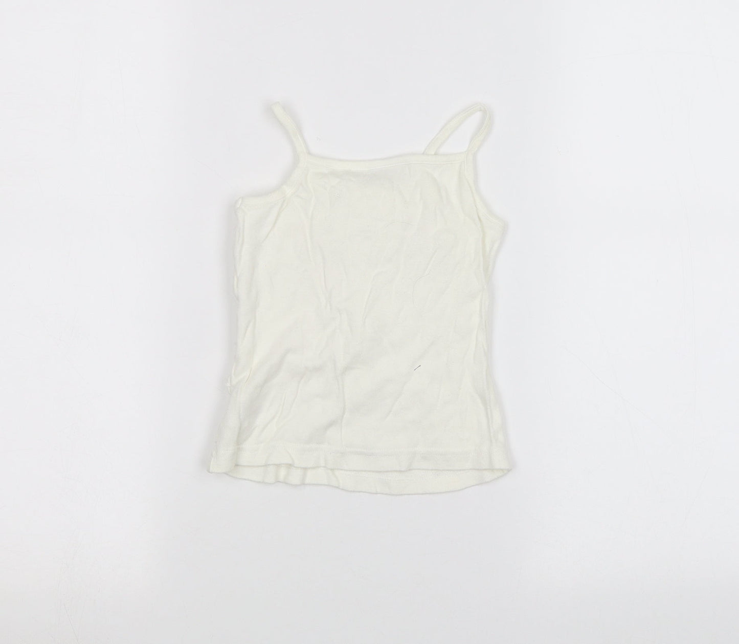Cherokee Baby White   Basic Tank Size 12-18 Months