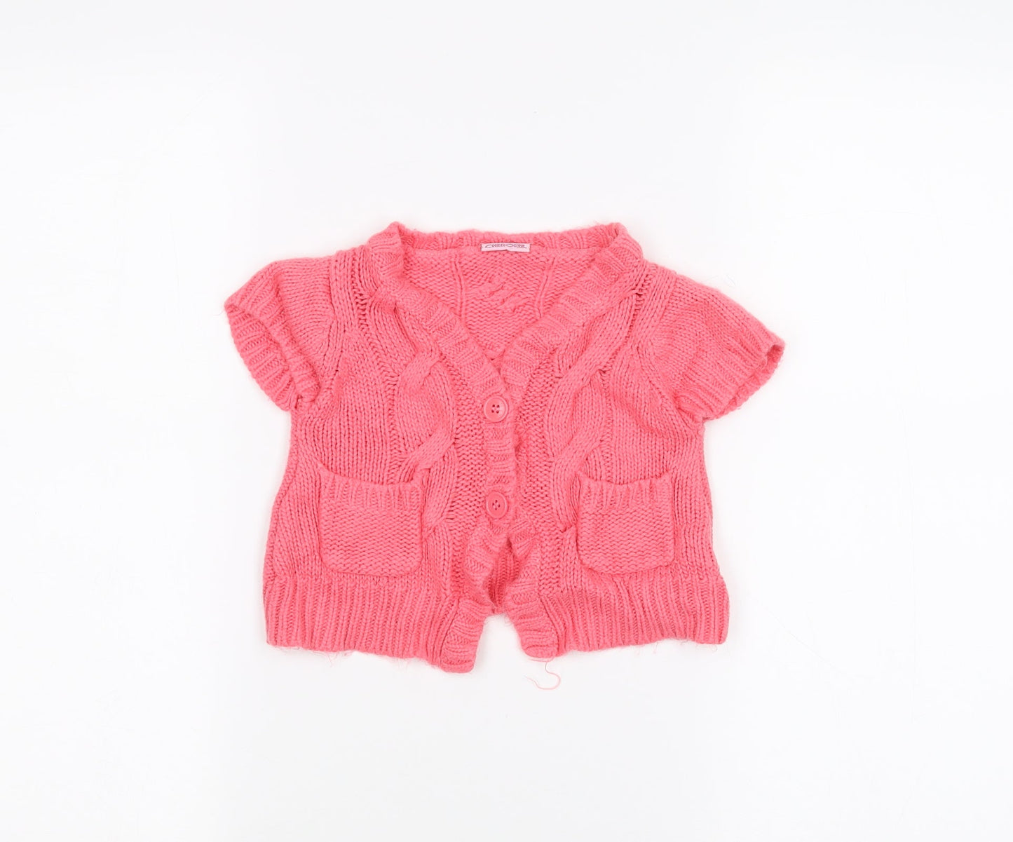 Cherokee Baby Pink   Jacket Coatigan Size 12-18 Months