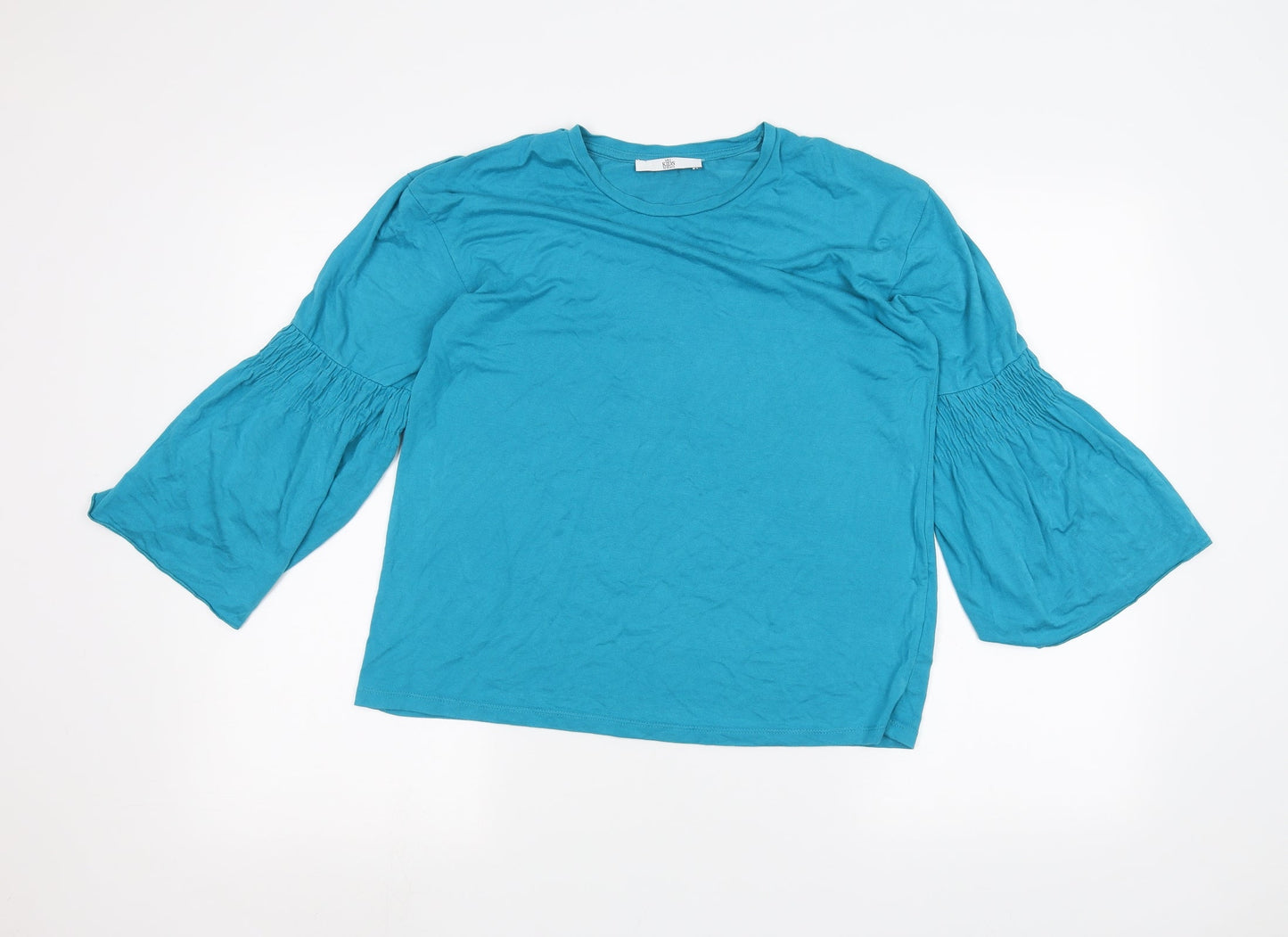 Marks and Spencer Girls Blue   Basic T-Shirt Size 12-13 Years