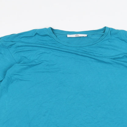 Marks and Spencer Girls Blue   Basic T-Shirt Size 12-13 Years
