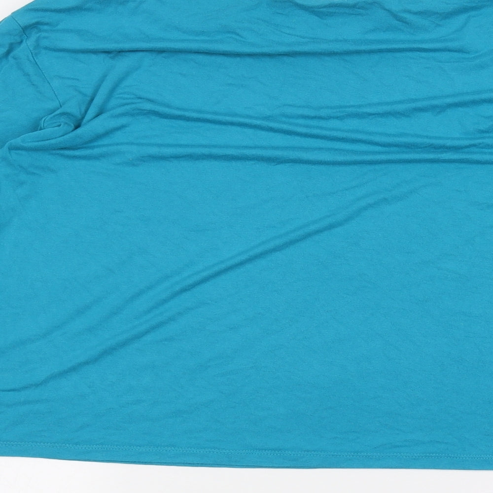 Marks and Spencer Girls Blue   Basic T-Shirt Size 12-13 Years