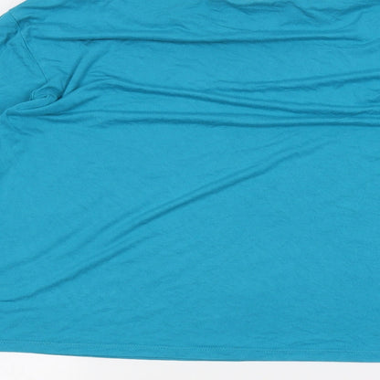 Marks and Spencer Girls Blue   Basic T-Shirt Size 12-13 Years