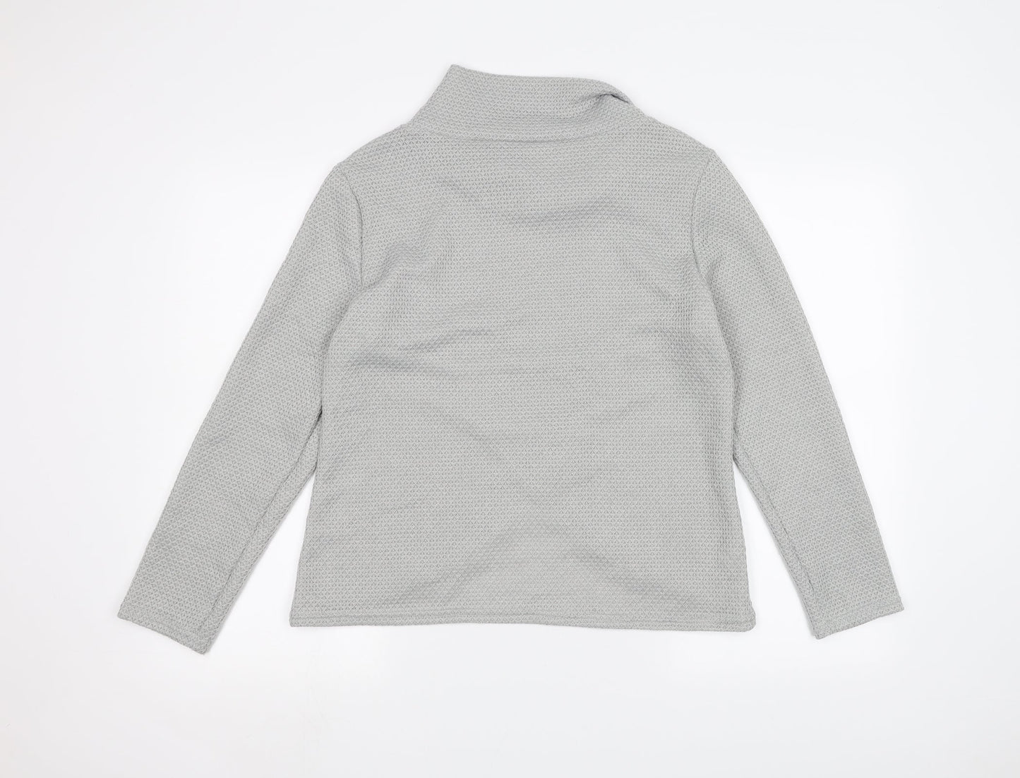 Womens UK Size L Preworn Grey Jacket