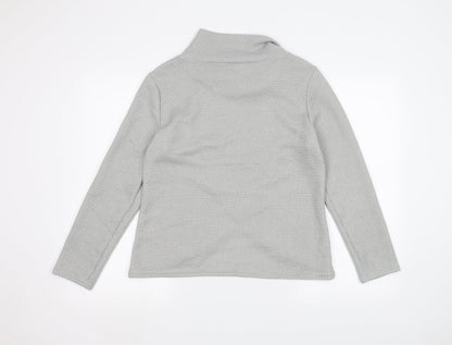 Womens UK Size L Preworn Grey Jacket