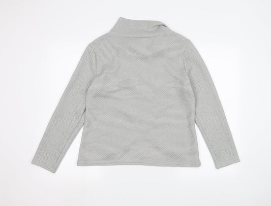 Womens UK Size L Preworn Grey Jacket