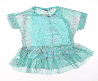 Womens UK Size 14 NEXT Green  Blouse