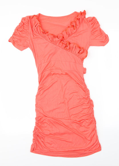 Preworn Womens Red   Pencil Dress