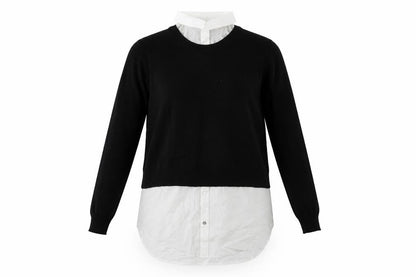 Womens UK Size M H&M Black Pullover Jumper