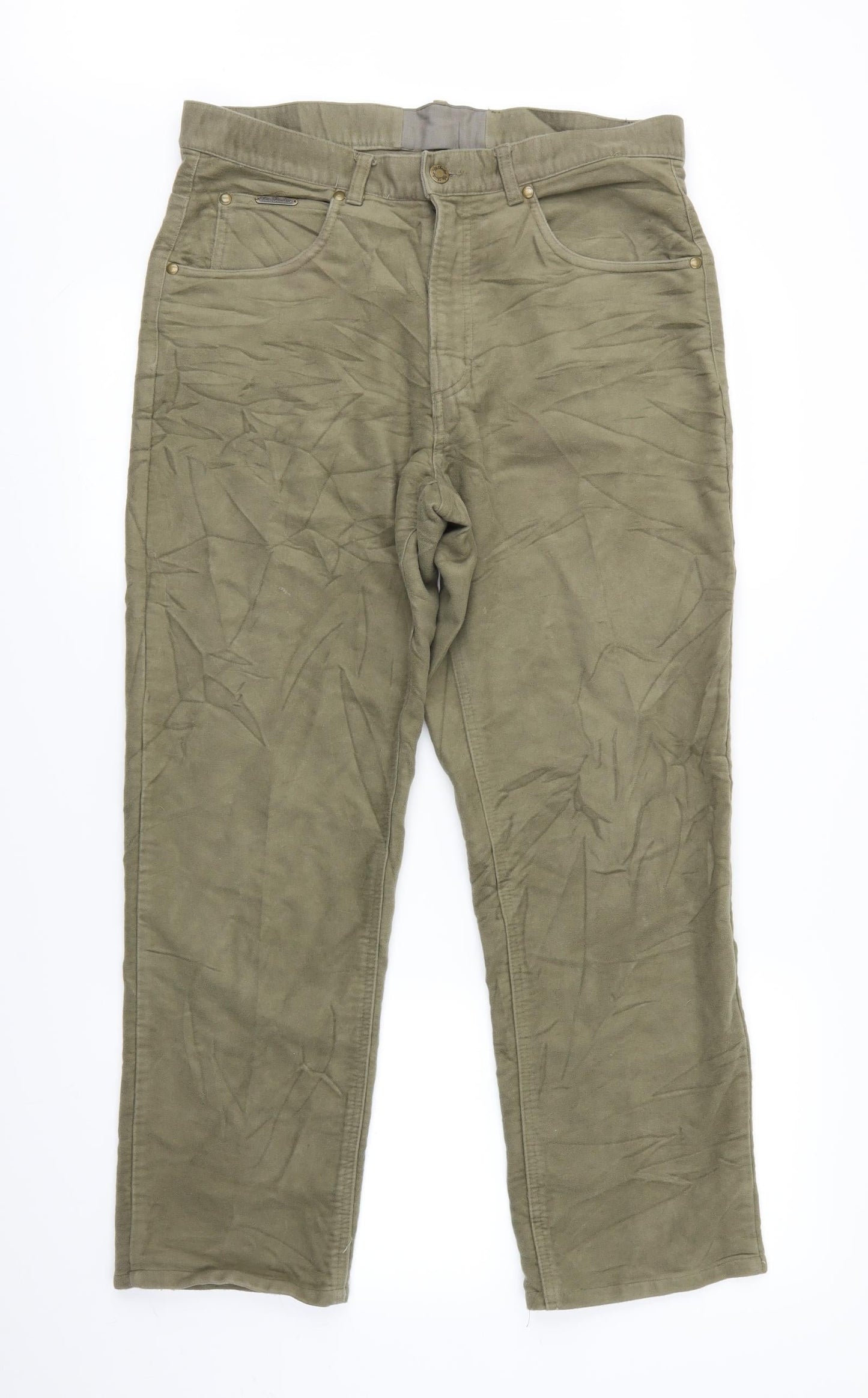 Peter Christian Womens Green   Trousers  Size 32 in L32 in