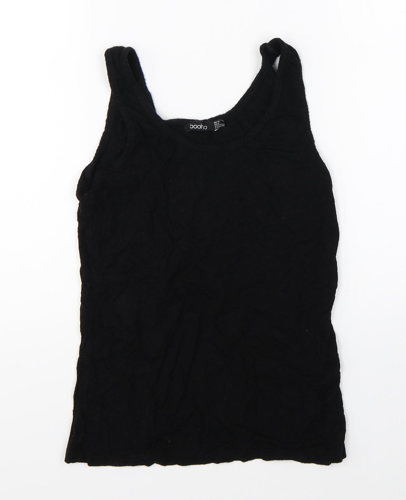 Boohoo Womens Black   Basic Tank Size 10