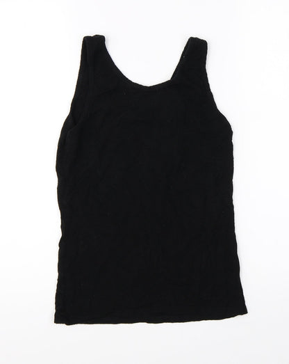 Boohoo Womens Black   Basic Tank Size 10