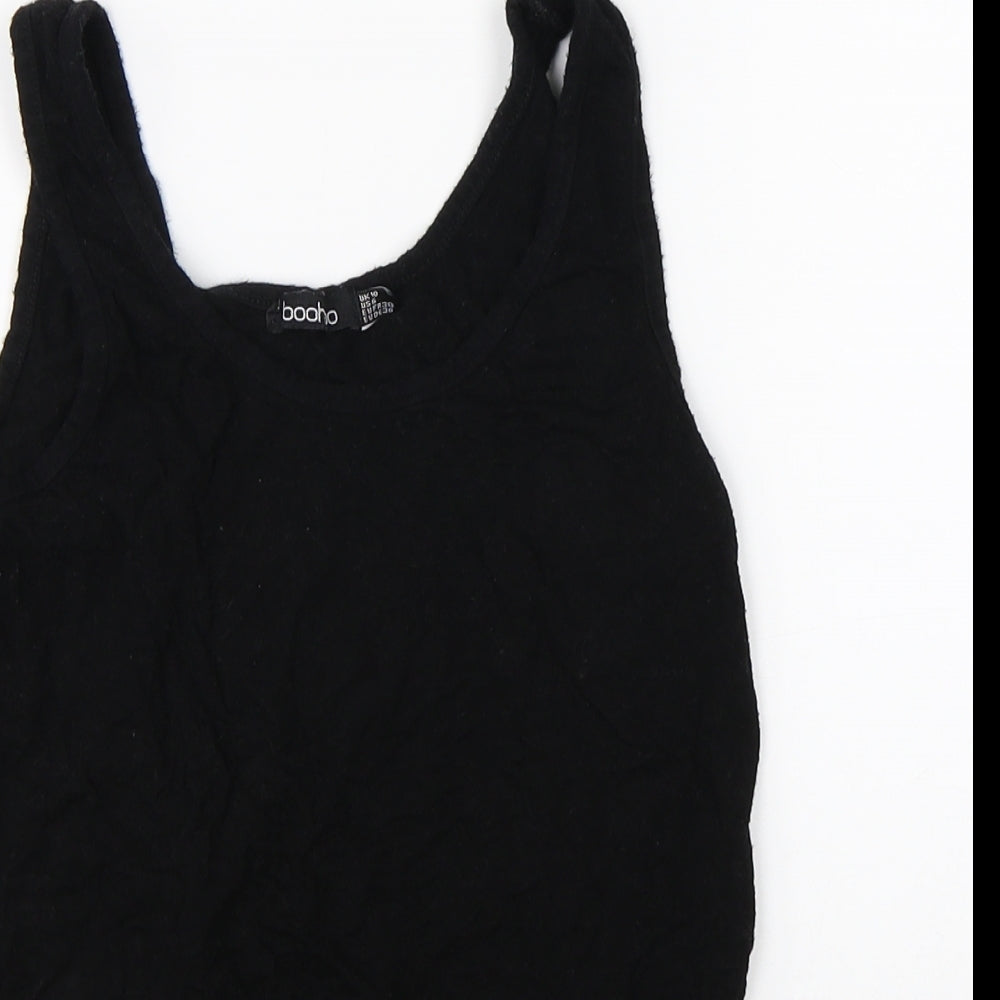 Boohoo Womens Black   Basic Tank Size 10