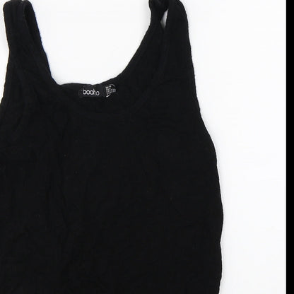 Boohoo Womens Black   Basic Tank Size 10