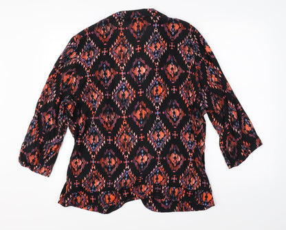 Womens UK Size 16 New Look Black Cardigan Jumper