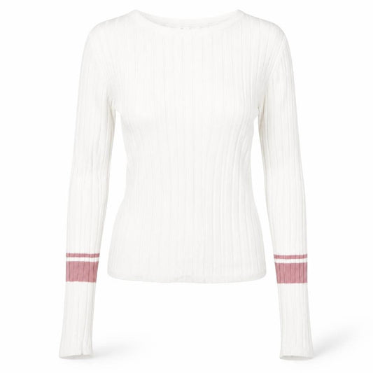 Womens UK Size S Sinsay White Pullover Jumper