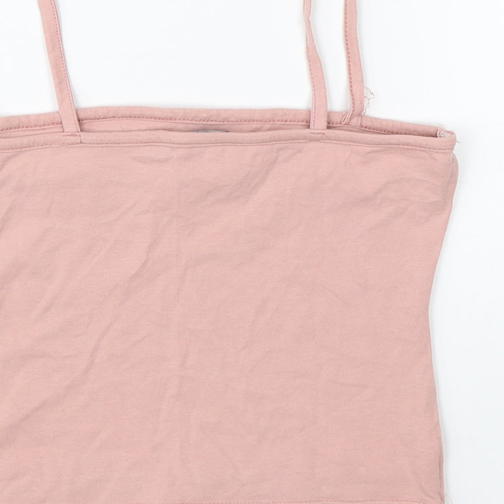 Womens UK Size 8 Select Pink Basic Blouse