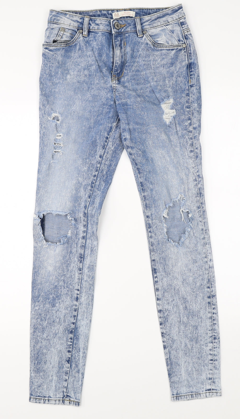 CKH Womens Blue  Denim Skinny Jeans Size 8 L29 in