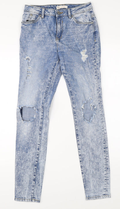 CKH Womens Blue  Denim Skinny Jeans Size 8 L29 in