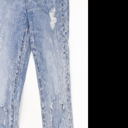 CKH Womens Blue  Denim Skinny Jeans Size 8 L29 in