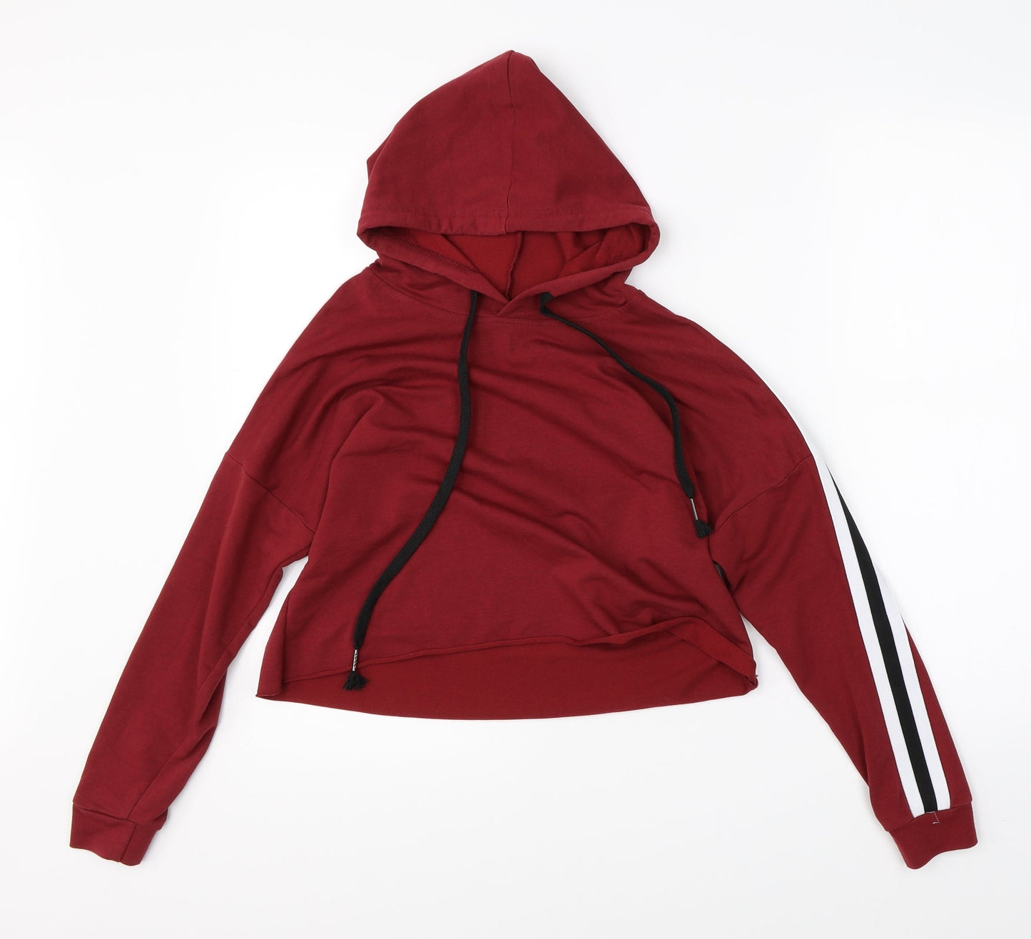 Preworn Womens Red   Shrug Hoodie Size S  - cropped