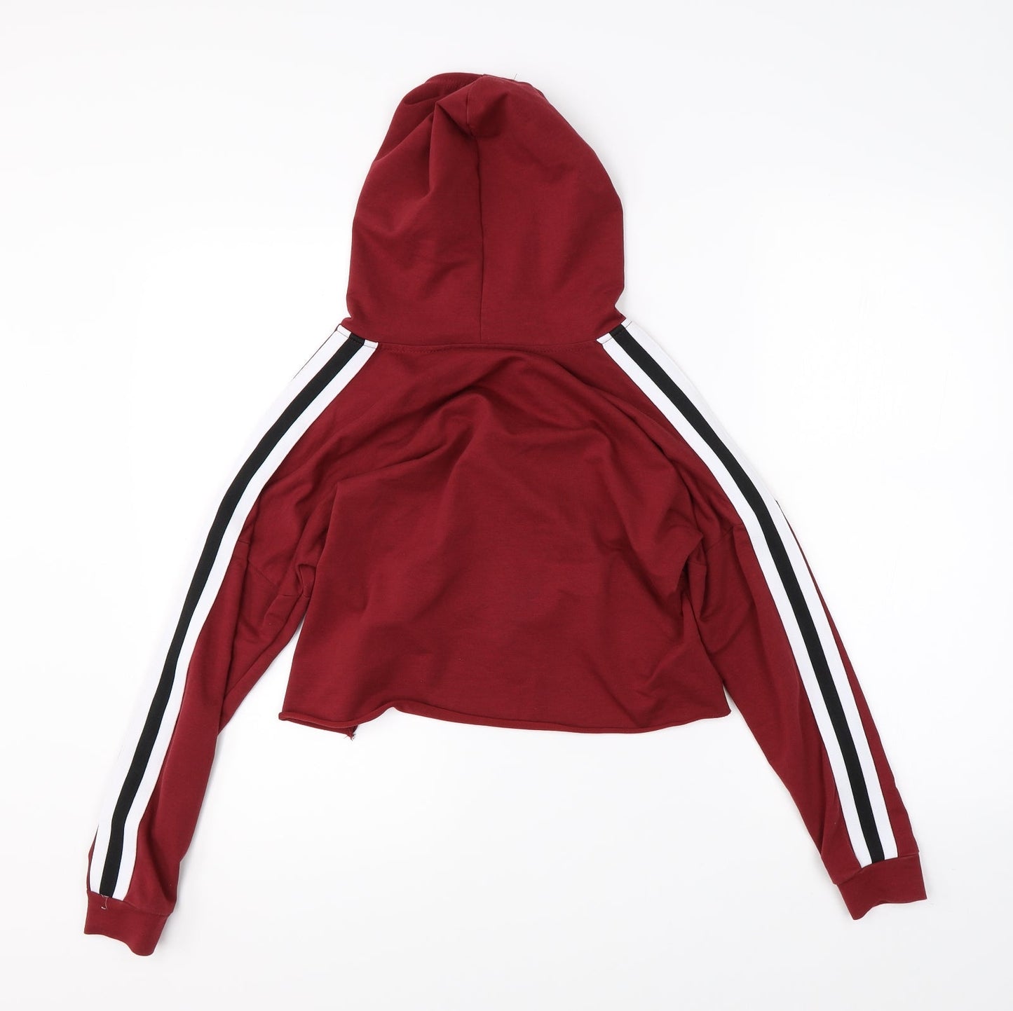Preworn Womens Red   Shrug Hoodie Size S  - cropped