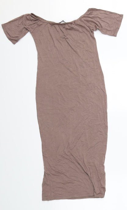 Missguided Womens Pink   Pencil Dress  Size 10