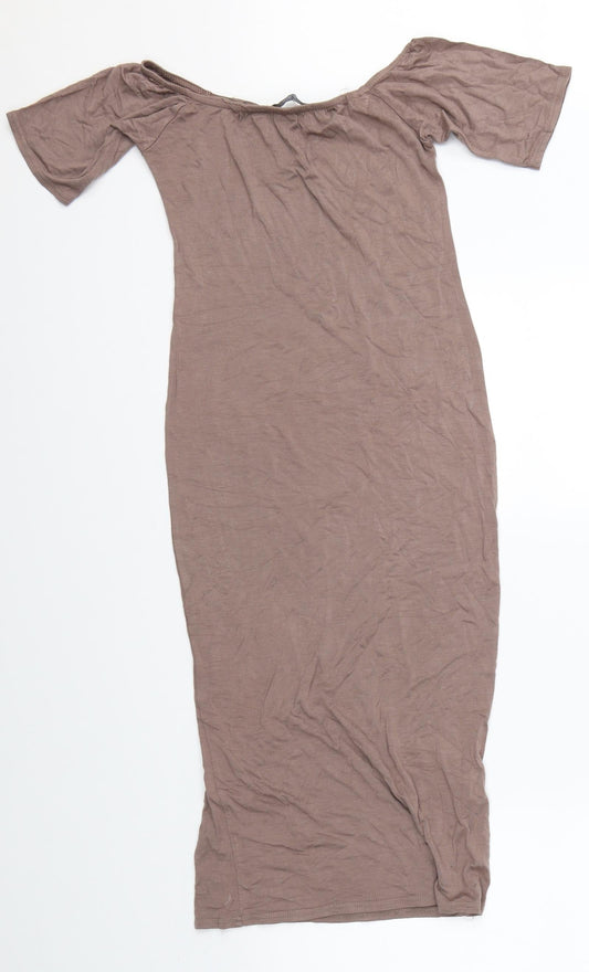 Missguided Womens Pink   Pencil Dress  Size 10